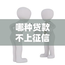 哪種貸款不上征信：哪些借款不會影響個人信用記錄