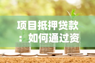 項目抵押貸款：如何通過資產擔保獲取項目融資