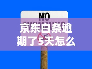 京東白條逾期了5天怎么辦，歸納5個2025最新2025新口子不用審核的方法