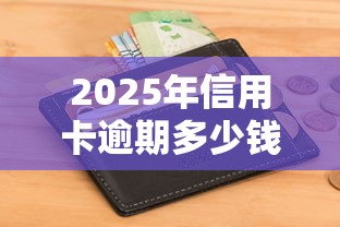 2025年信用卡逾期多少錢會坐牢，梳理5個2025最新不看征信的網貸平臺