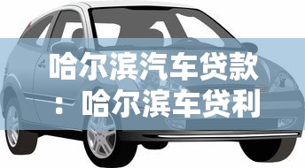 哈爾濱汽車貸款：哈爾濱車貸利率和額度如何選擇