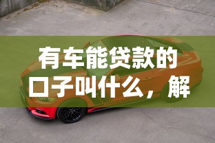 有車能貸款的口子叫什么，解答五家2025最新貸款平臺可靠的