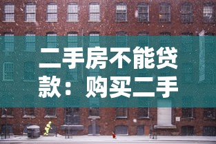 二手房不能貸款：購買二手房需全款怎么辦
