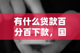 有什么貸款百分百下款，國內(nèi)五大2025最新2020年12月好下款的口子