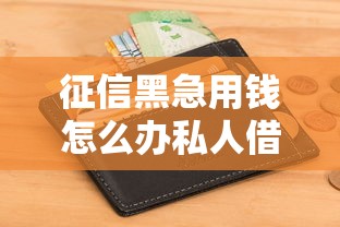 征信黑急用錢怎么辦私人借貸，國內五大2025最新黑戶高炮口子
