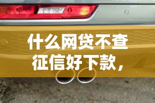 什么網(wǎng)貸不查征信好下款，同城五個(gè)2025最新有車貸款平臺(tái)