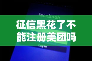 征信黑花了不能注冊美團嗎，分析五個2025最新快速網(wǎng)貸平臺